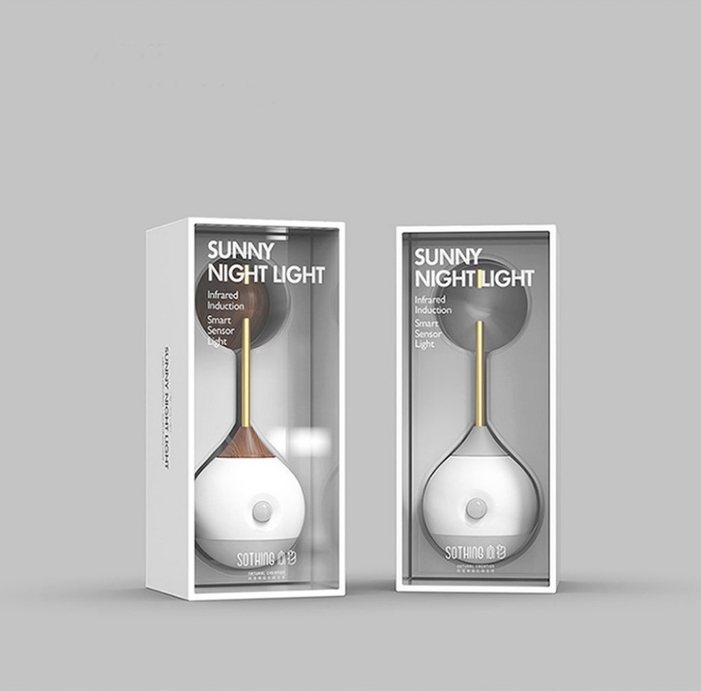 coupon, banggood, Xiaomi Sunny Smart Sensor Night Light Infrared Induction USB Charging Removable Night Lamp - Wood