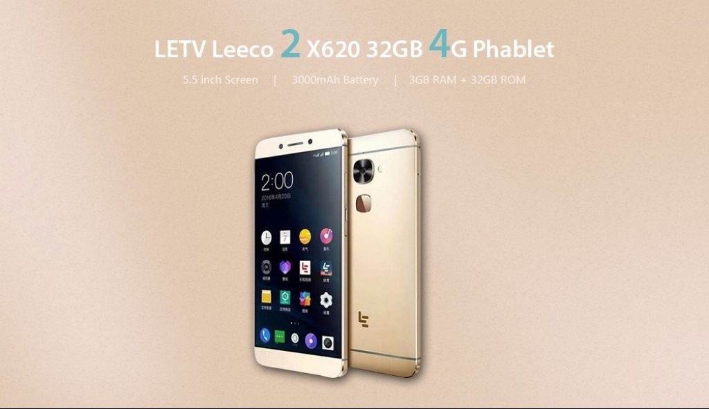 coupon, gearbest, LETV Leeco 2 x620 32GB 4G Phablet