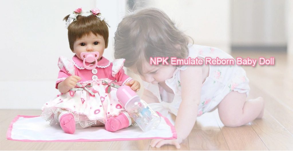 coupon, gearbest, NPK Emulate Reborn Baby Doll Stuffed Toy for Kids