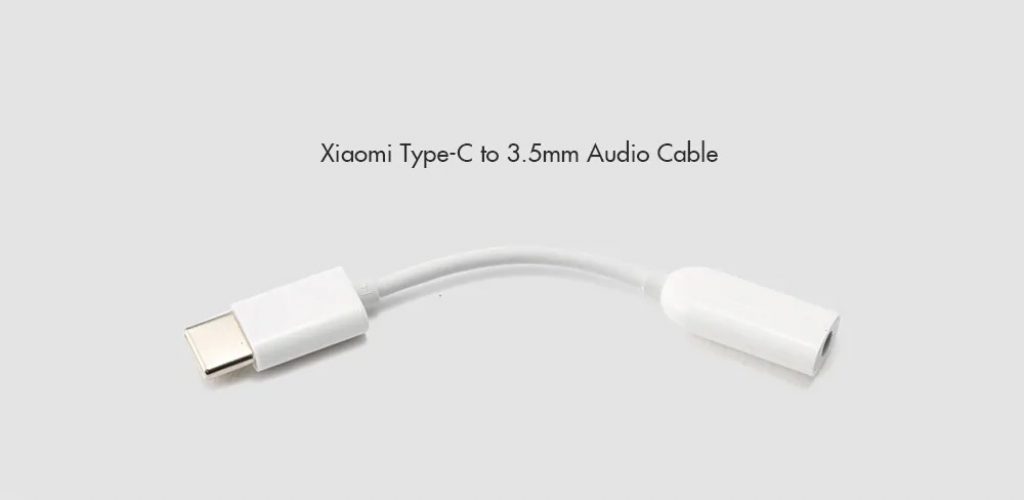 coupon, gearbest, Original Xiaomi Type-C USB to 3.5mm Audio Cable