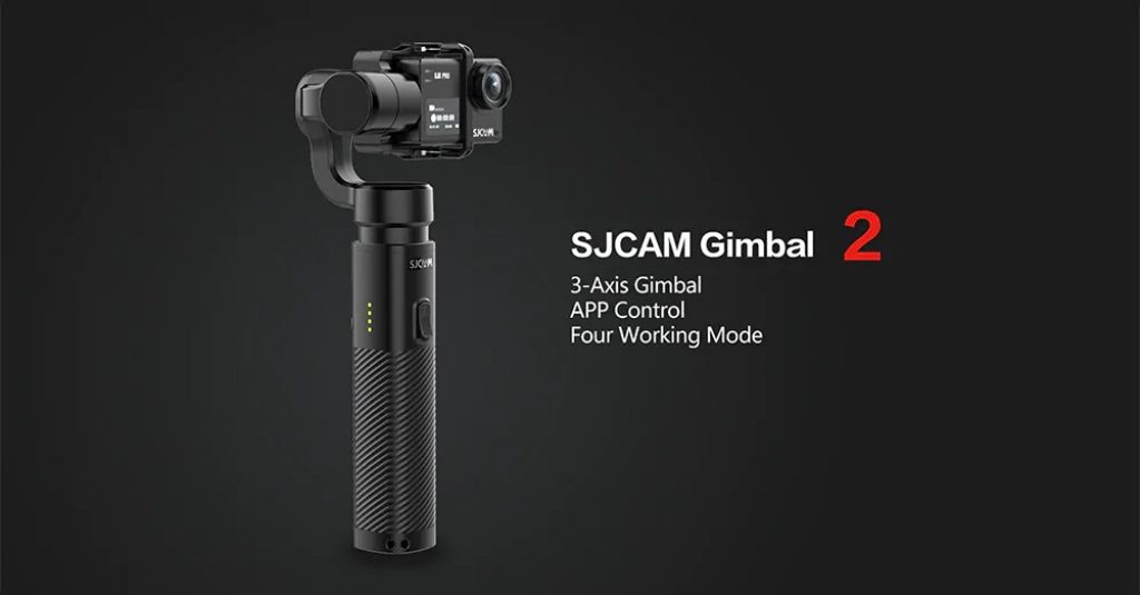 coupon, gearbest, SJCAM SJ - GIMBAL 2 3-axis Handheld Gimbal Stabilizer