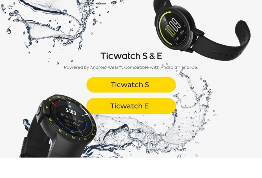 coupon, geekbuying, Ticwatch Express Sports Smartwatch