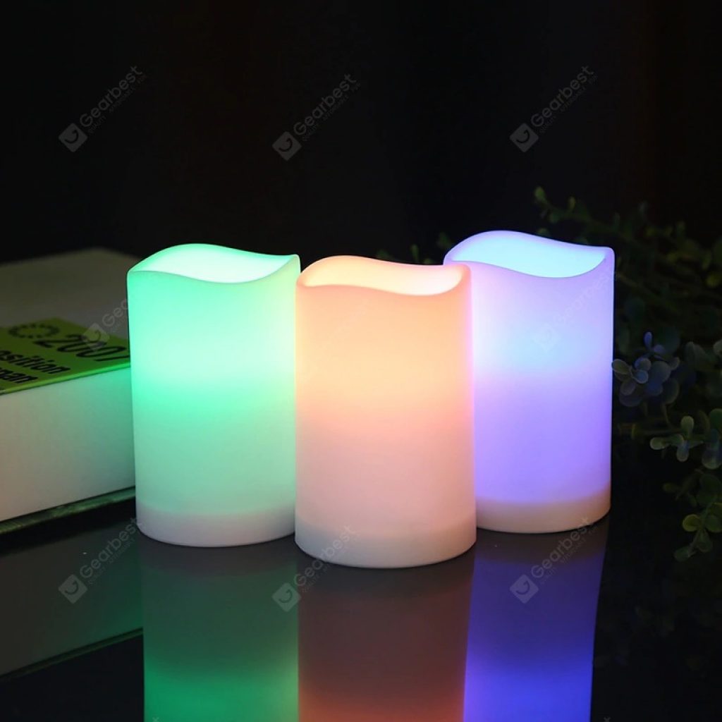 coupon, gearbest, Utorch Remote Control Candle LED Light 3pcs