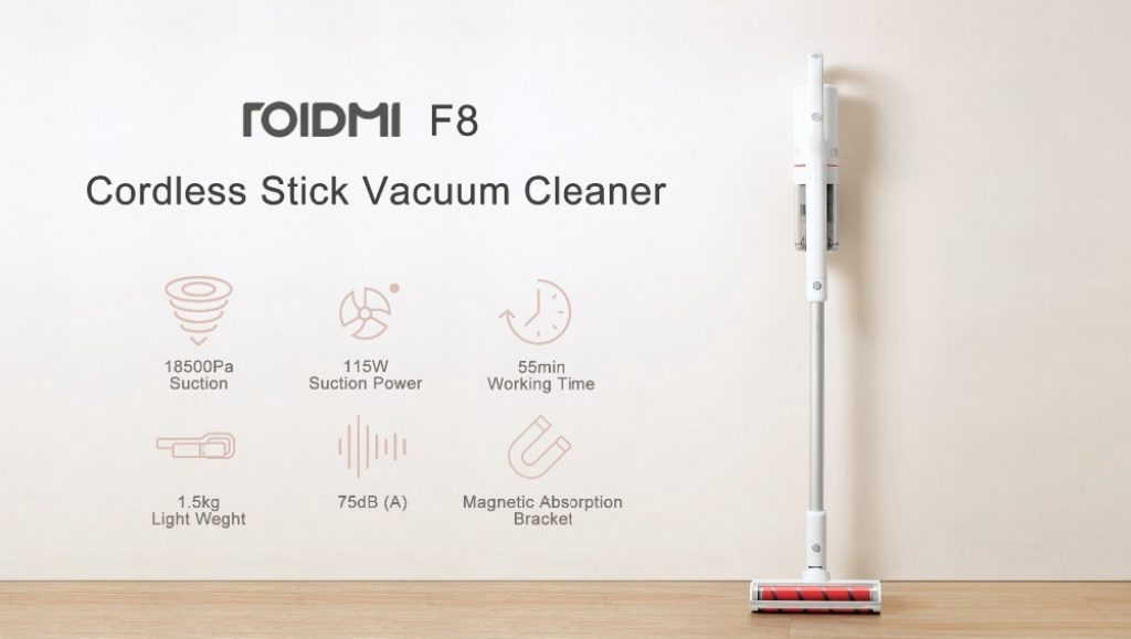 banggood, coupon, geekbuying, Xiaomi Roidmi F8 Smart Vacuum Cleaner