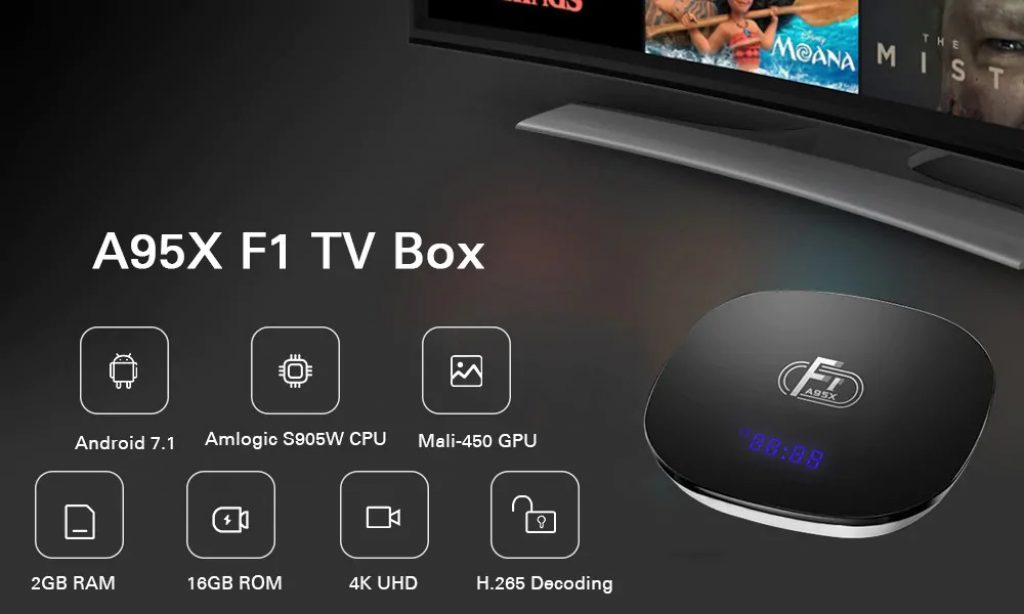 coupon, gearbest, A95X F1 Smart TV Box