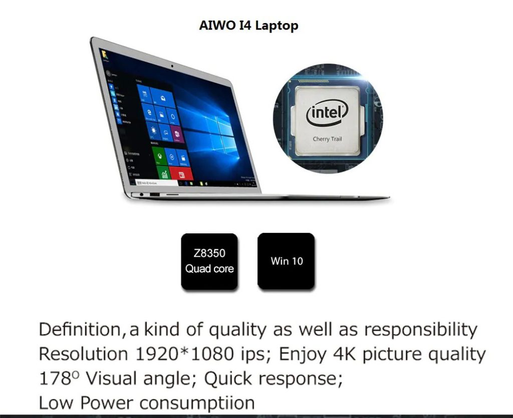 coupon, gearbest, AIWO i4 Laptop