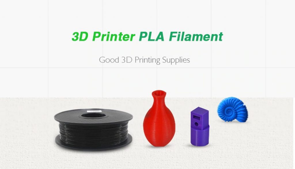 coupon, gearbest, Black 3D Printing Supplies PLA