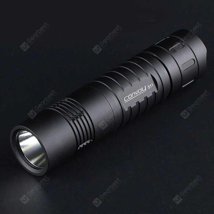 coupon, gearbest, Convoy S11 18W LED Flashlight