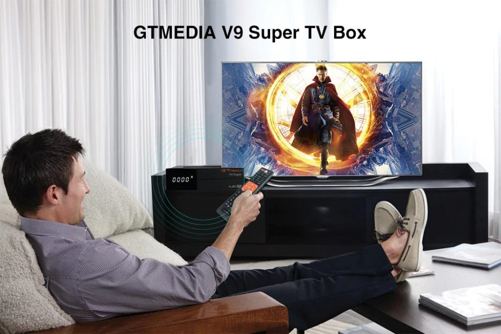 coupon, gearbest, GTMEDIA V9 Super DVB - S2 TV Box