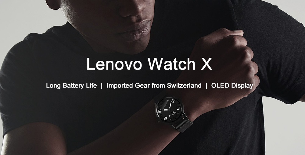 coupon, gearvita, Lenovo Watch X Bluetooth Waterproof Smartwatch