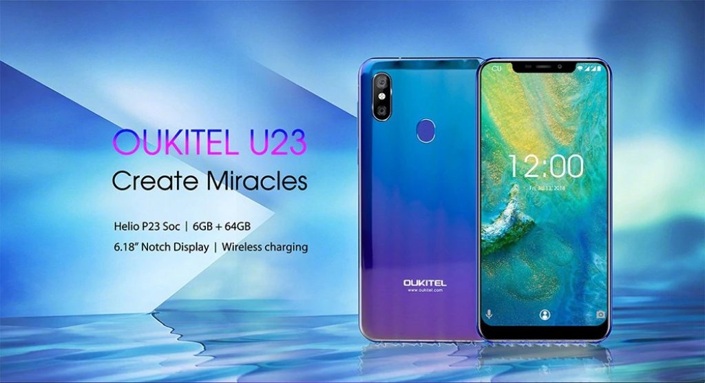 coupon, gearbest, OUKITEL U23 4G Phablet