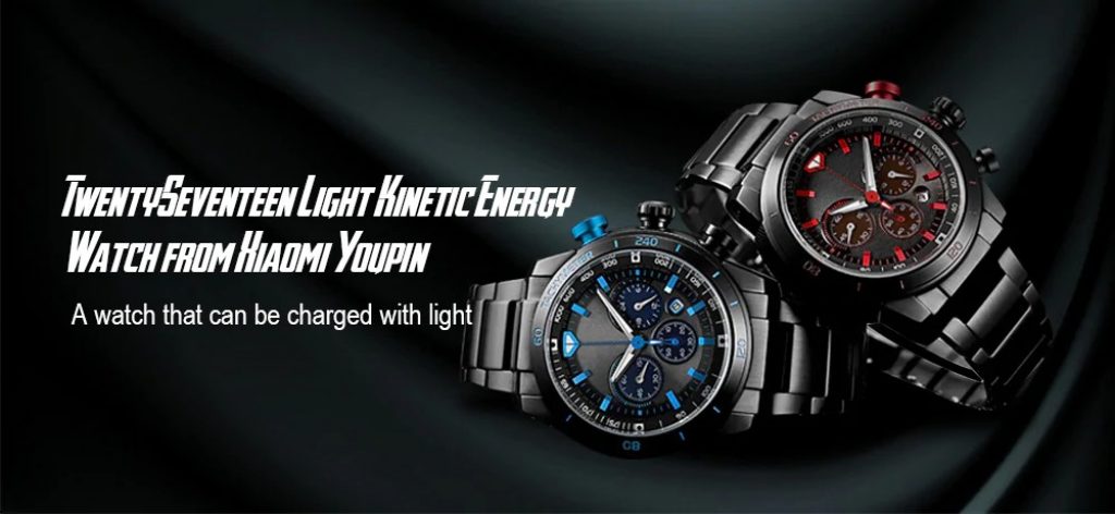 coupon, gearbest, TwentySeventeen Light Kinetic Energy Watch from Xiaomi Youpin
