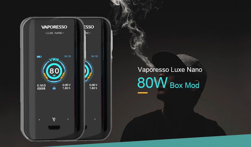 coupon, gearbest, Vaporesso Luxe Nano 80W Box Mod