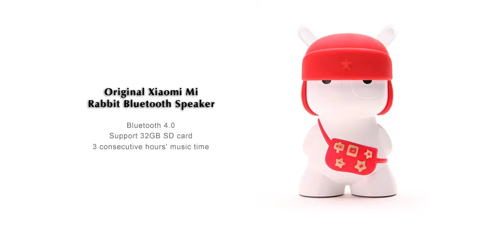 coupon, gearvita, Xiaomi Mi Rabbit Bluetooth 4.0 Wireless Speaker
