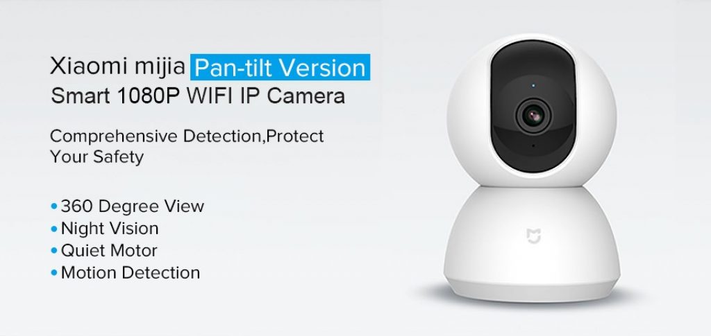 coupon, gearvita, Xiaomi Mijia 1080P Home Panoramic WiFi IP Camera