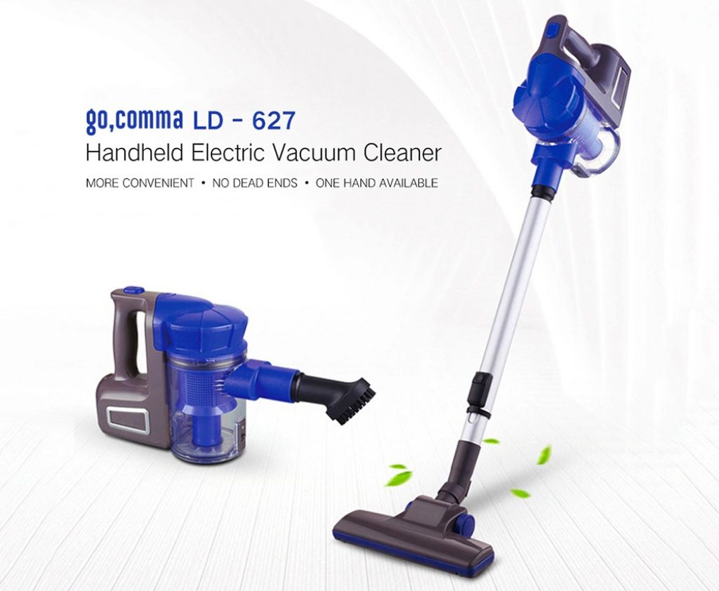 coupon, gearbest, gocomma LD - 627 Handheld Electric Vacuum Cleaner