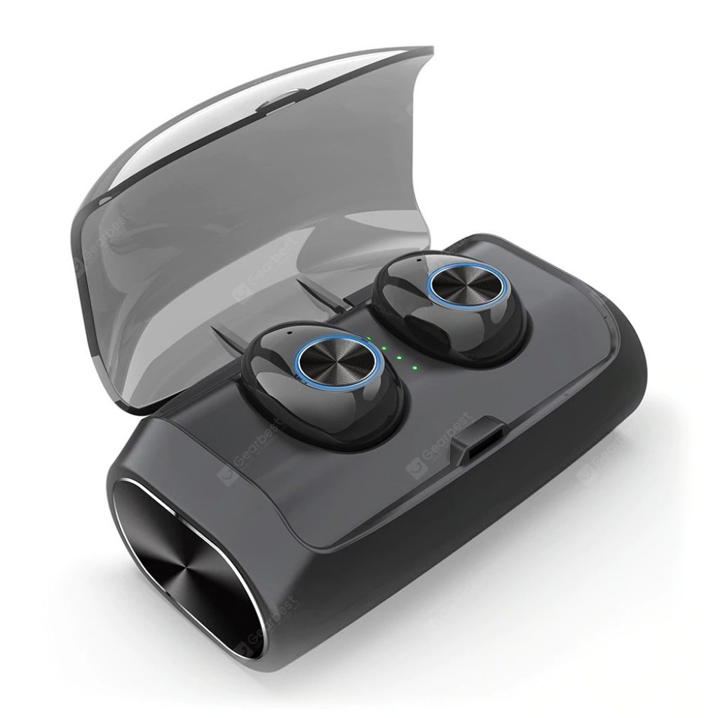 kupon, gearbest, Alfawise V6 TWS Bluetooth trådløse øretelefoner
