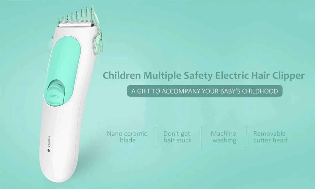 coupon, gearbest, Children Safety Electric Hair Clipper from Xiaomi youpin