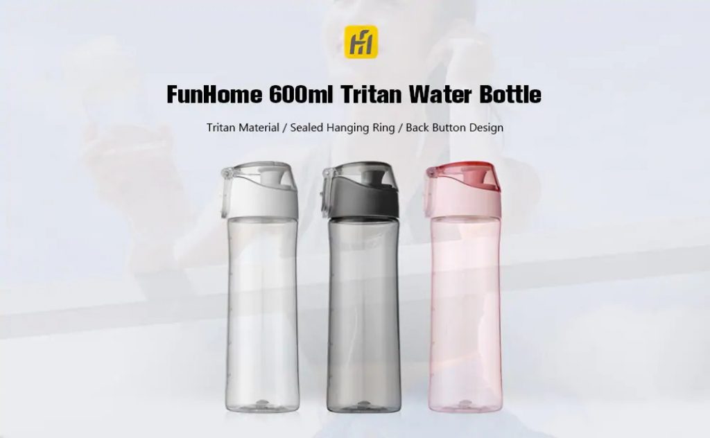 coupon, gearbest, FunHome 600ml Tritan Sports Cup from Xiaomi youpin