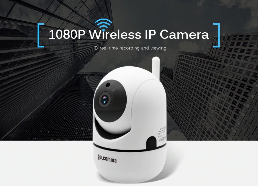 coupon, gearbest, Gocomma PTX02 - PW 1080P Wireless WiFi IR Cut Security IP Camera