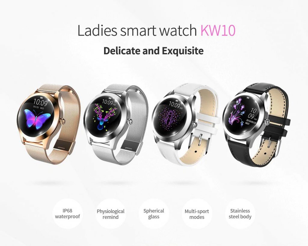 coupon, gearbest, KingWear KW10 Smart Watch