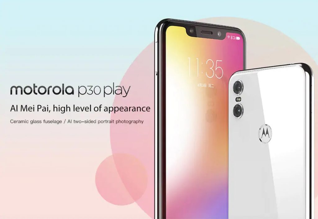 coupon, gearbest, Motorola P30 Play 4G Phablet