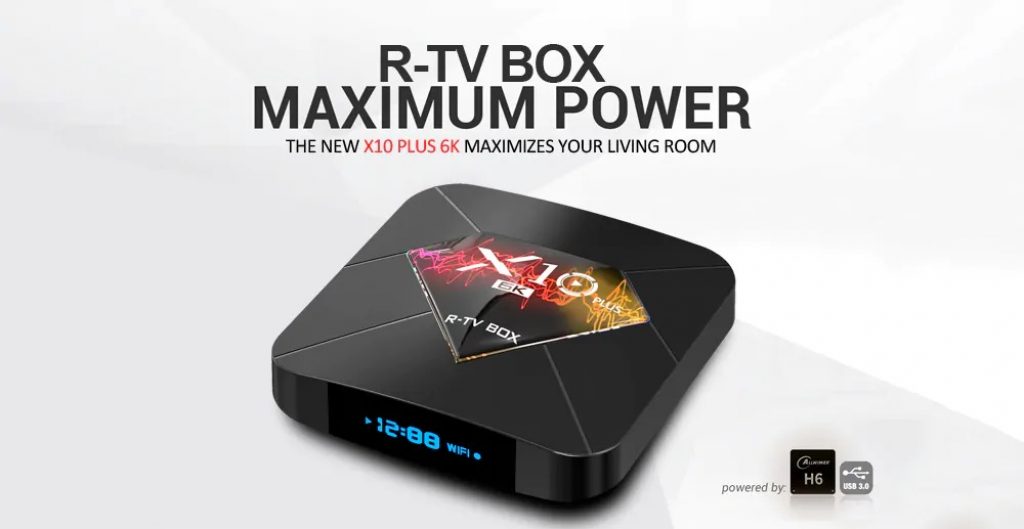 coupon, gearbest, R - TV BOX X10 Plus TV Box