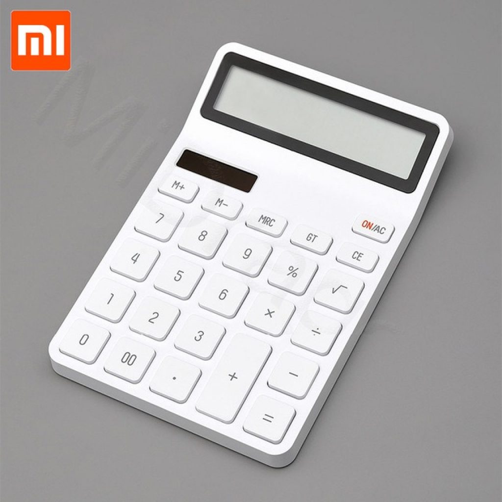coupon, banggood, XIAOMI LEMO Desktop Calculator Photoelectric Dual Drive 12 Number Display Automatic Shutdown Calculator For Office Finance