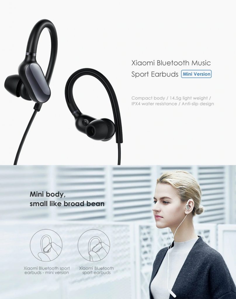 coupon,, gearvita, Xiaomi Bluetooth Music Sport Earbuds Mini Version