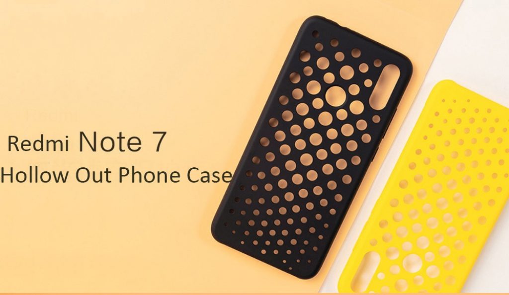 coupon, gearvita, Xiaomi Creative Hollow out Case for Redmi Note 7