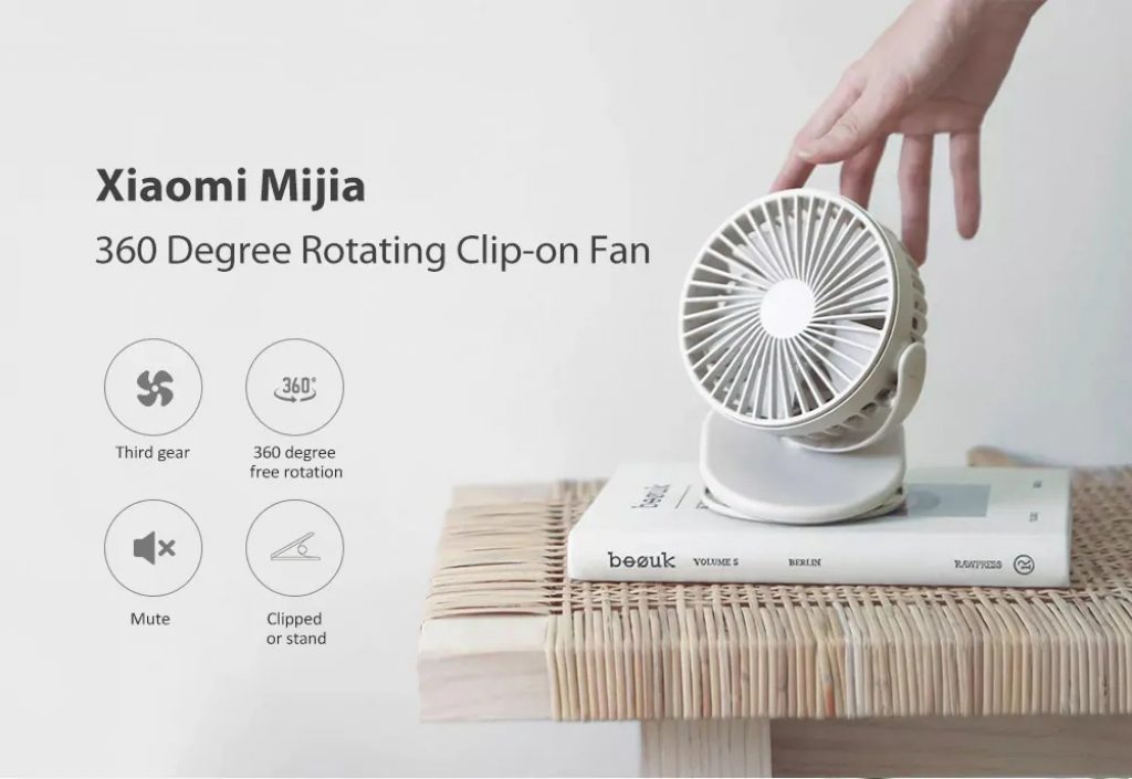 coupon, gearbest, Xiaomi Mijia 360 Degree Rotating Fan