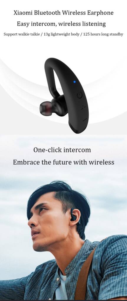 coupon, gearvita, Xiaomi Mijia Beebest BE501 Bluetooth Walkie Talkie Headset