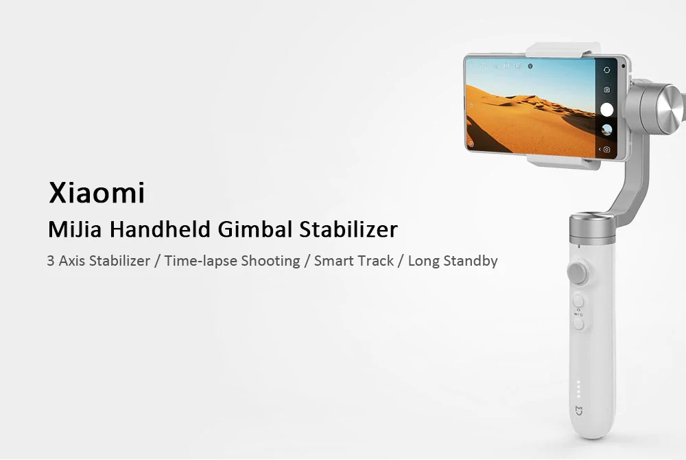 coupon, gearvita, Xiaomi Mijia SJYT01FM Handheld Gimbal Stabilizer 3 Axis