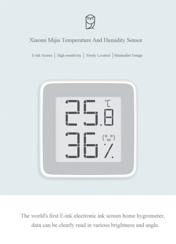 coupon, gearvita, Xiaomi Mijia Temperature Humidity Sensor