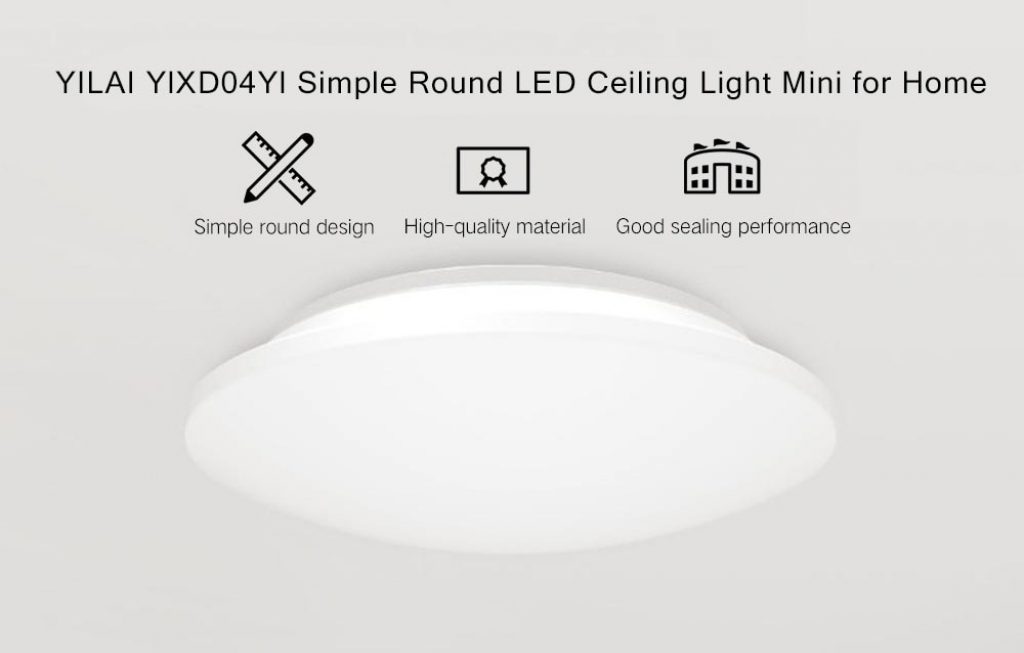 coupon, gearvita, Yeelight YlXD04Yl LED Ceiling Light 10W Mini Simple Round