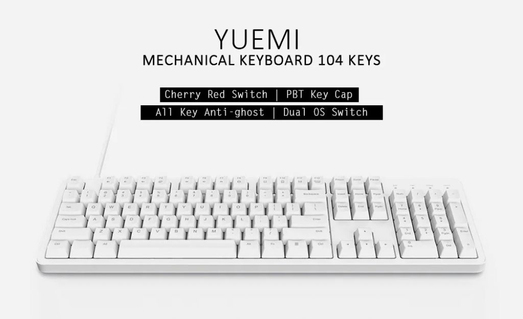 coupon, gearbest, Yuemi MK06C Mechanical Keyboard