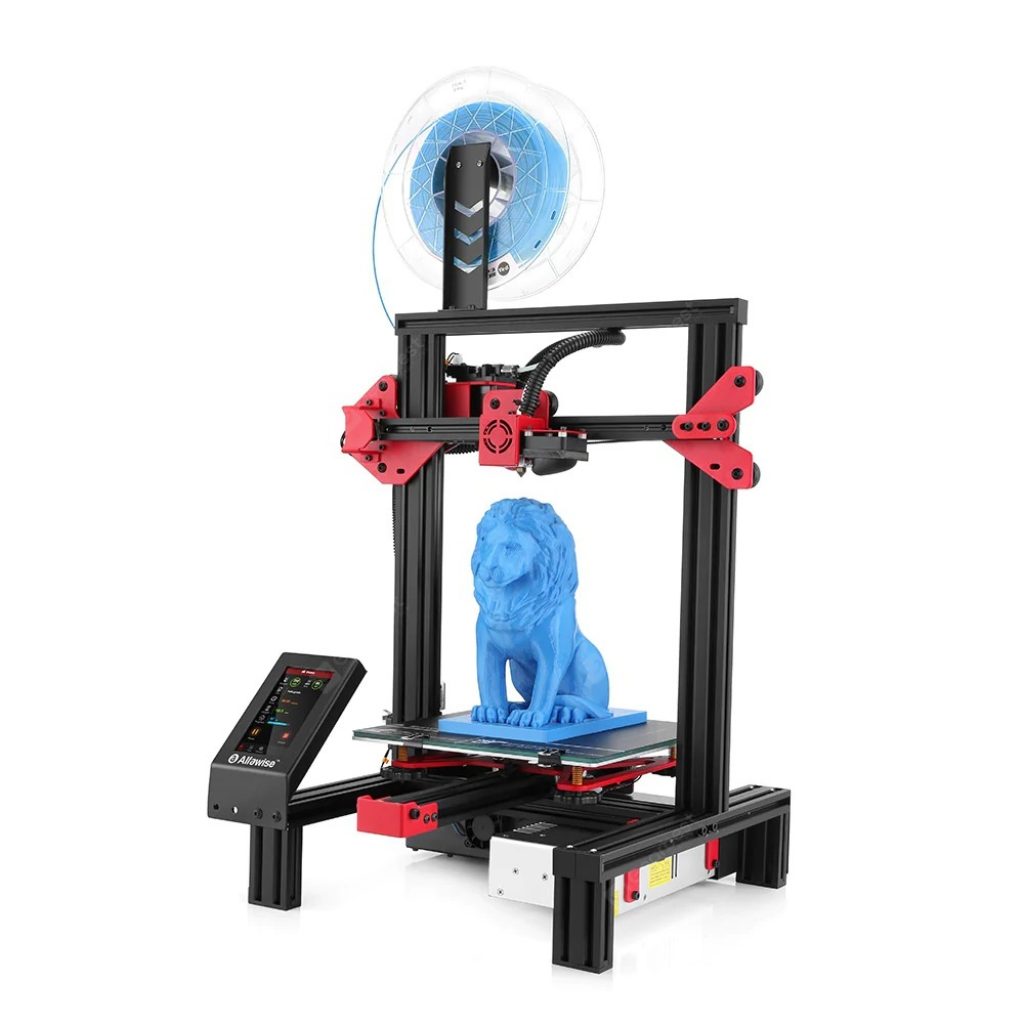 coupon, gearbest, Alfawise U30 Pro 4.3 Inch Touch Screen High Precision DIY 3D Printer