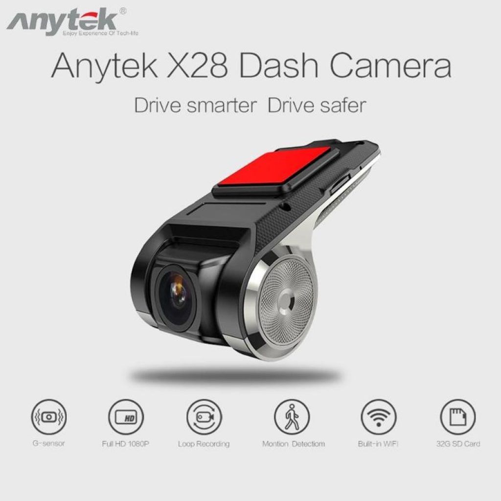 coupon, gearvita, Anytek X28 Car DVR FHD 1080P