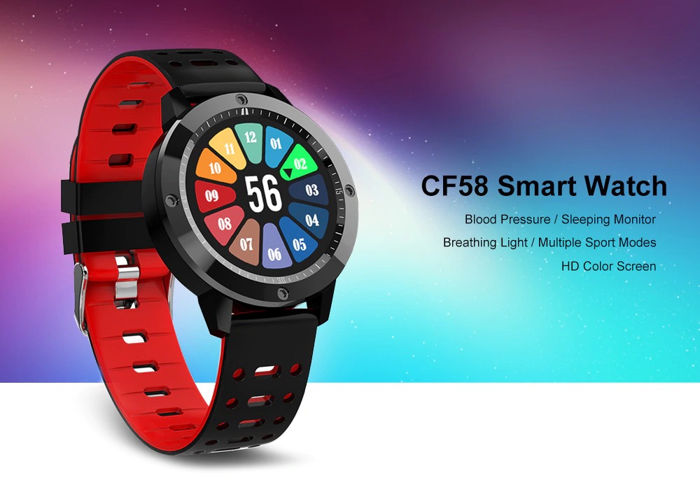 coupon, gearbest, CF58 Smart Watch