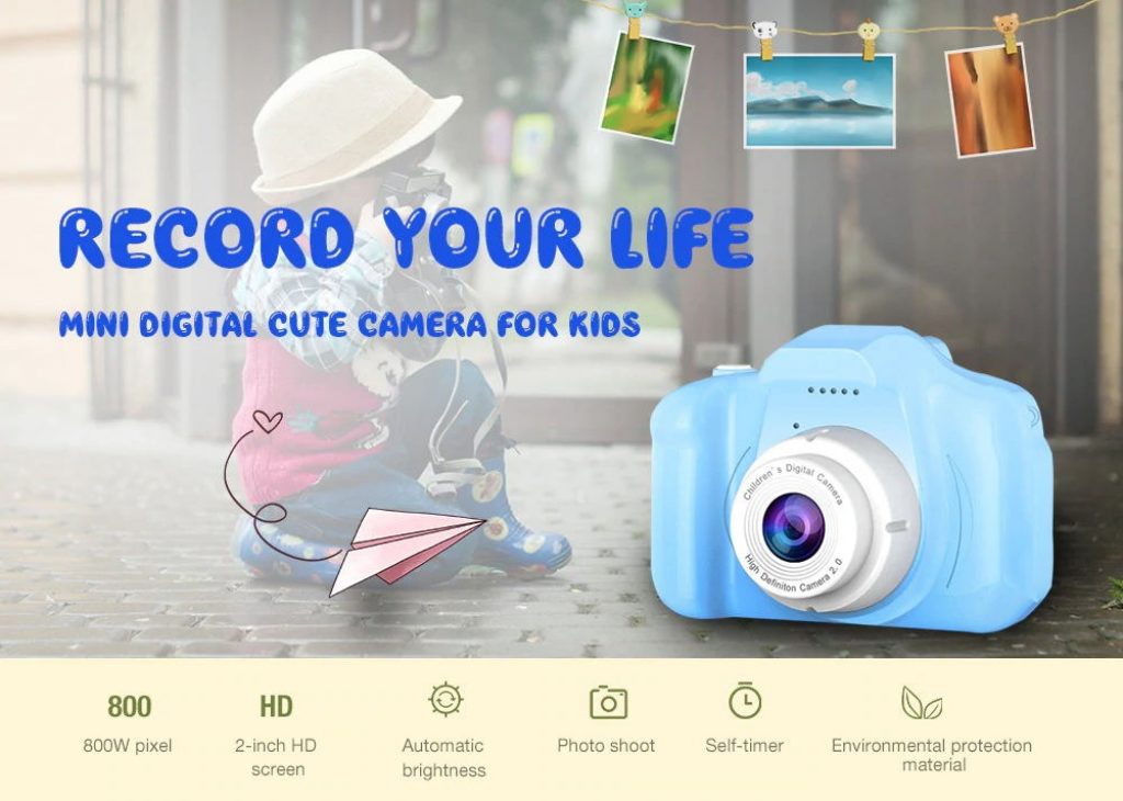 coupon, gearvita, Children Mini Cute Digital Camera