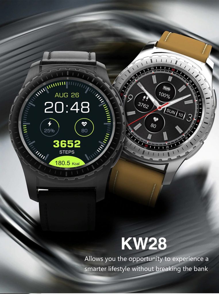 coupon, gearbest, KingWear KW28 Smartwatch Phone
