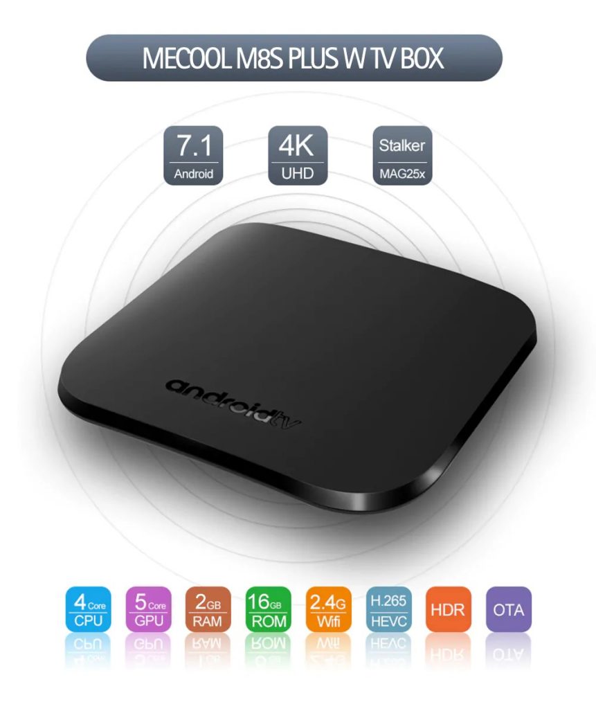 coupon, gearbest, MECOOL M8S PLUS W Android 7.1 TV BOX