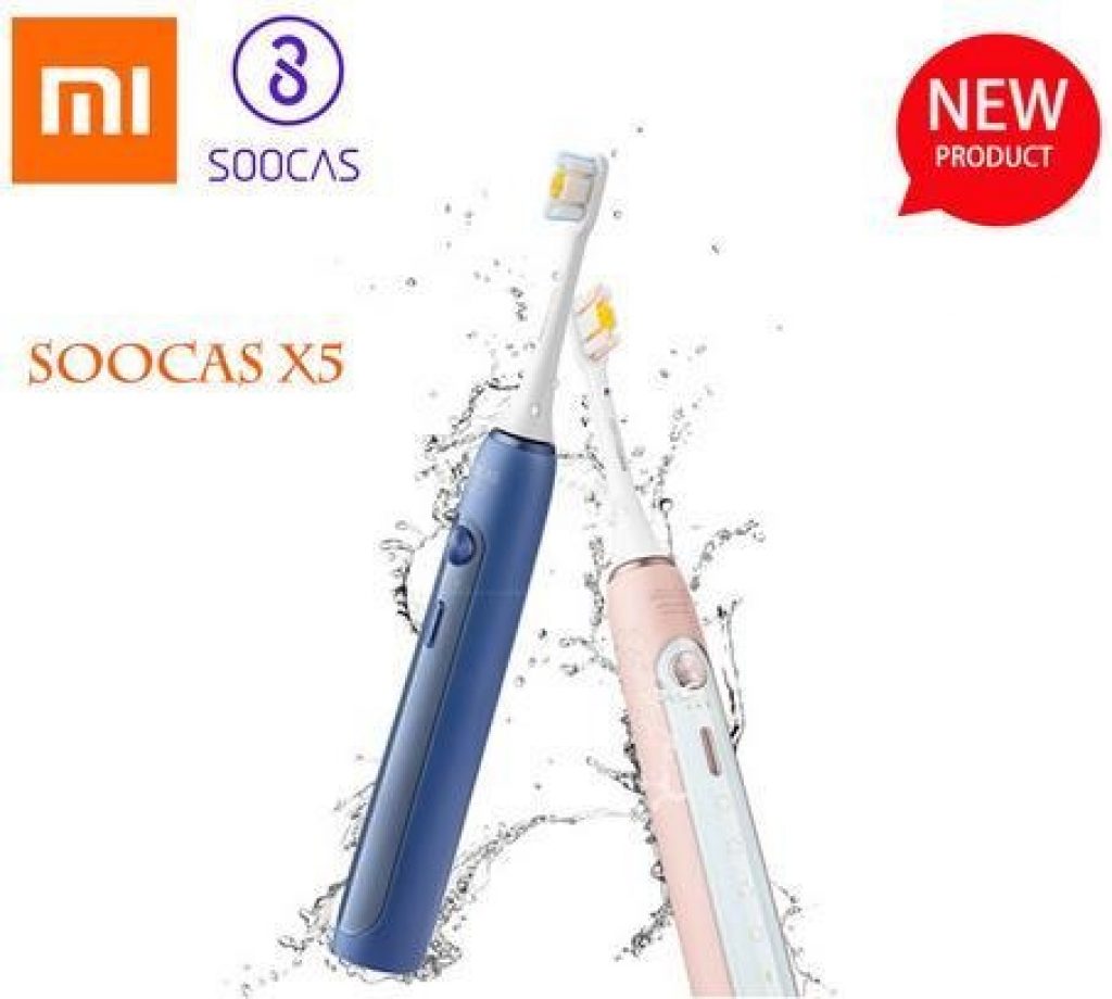 gearbest, coupon, banggood, SOOCAS X5 Smart Upgrade Whitening Electric Toothbrush Sonic Ultrasonic Vibration 12 Brushing Mode Oral Teeth Hygiene Wireless Sensor Charging from Xiaomi Youpin