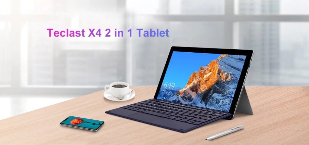 banggood, coupon, gearbest, Teclast X4 Intel Gemini Lake N4100 2 in 1 Tablet with Keyboard