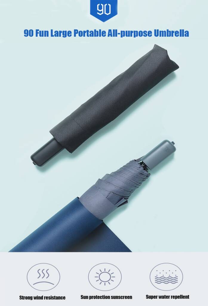coupon, gearvita, Xiaomi 90FUN Folding Umbrella