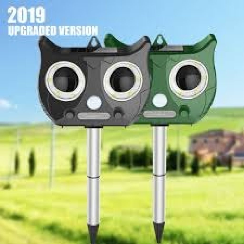 Xiaomi Flora Portable Solar Battery Powered Ultrasonic Outdoor Pest And Animal Repeller Rat Repeller Get All Animal Invaders Friendly Basic Version - Green, coupon, BANGGOOD