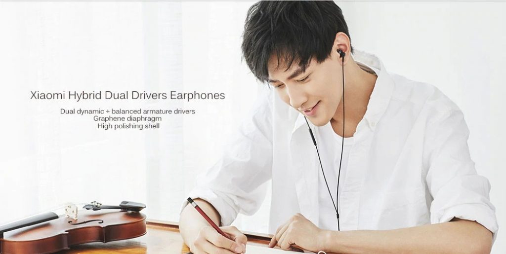 coupon, gearvita, Xiaomi Hybrid Dual Drivers Earphones(QTEJ03JY)