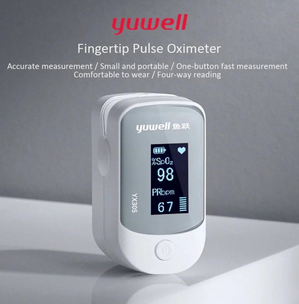 coupon, gearvita, Yuwell YX305 Fingertip Pulse Oximeter Blood Oxygen Monitor from Xiaomi Youpin