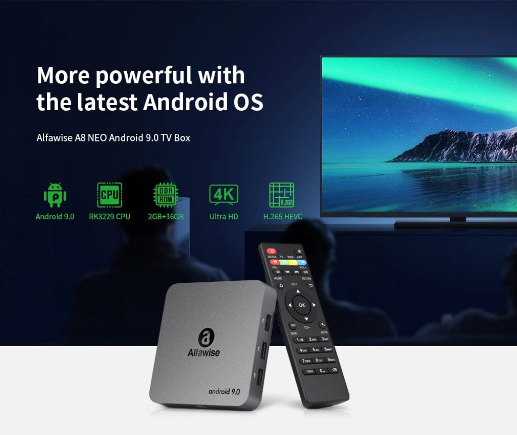 coupon, gearbest, Alfawise A8 NEO TV Box