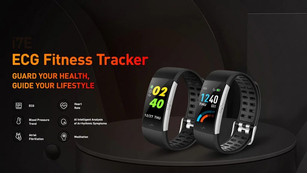 coupon, gearbest, Alfawise I7E Full Touch Real Time Heart Rate ECG Monitor Smart Watch